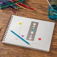 Silver Metal Ruler by Artist's Loft™