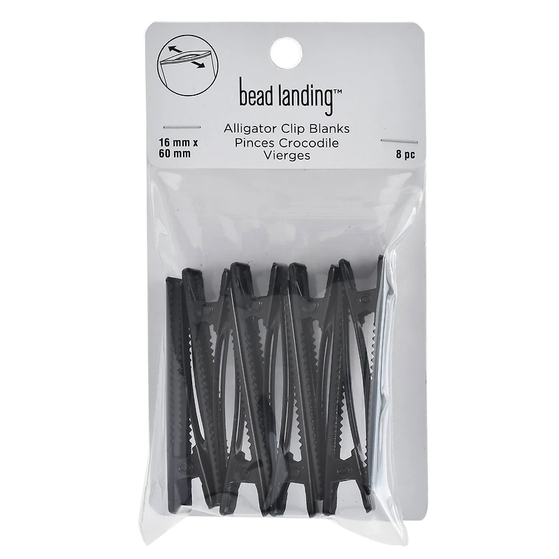 16mm Alligator Clip Blanks