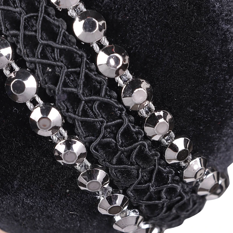 4.25" Spikes with Bow Fabric Ornament by Ashland®