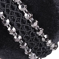 4.25" Spikes with Bow Fabric Ornament by Ashland®