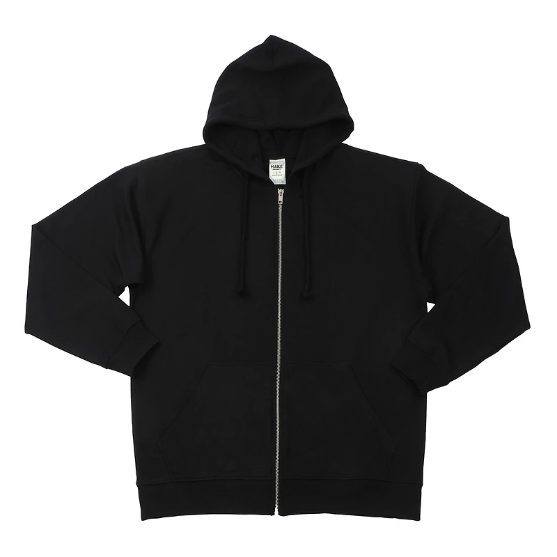 Unisex Adult Full Zip Hooded Sweatshirt by Make Market