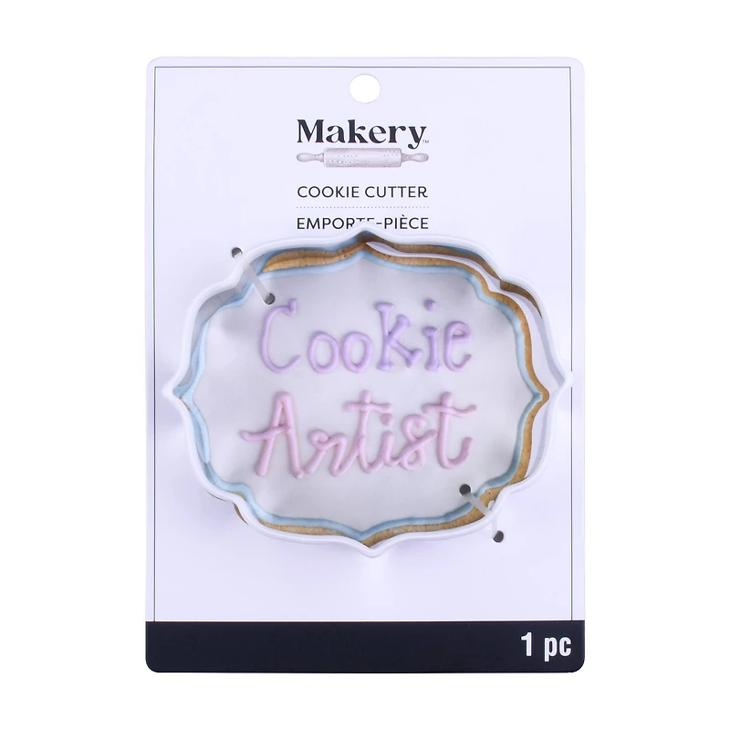3" Plaque Cookie Cutter by Makery™