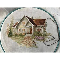 Alisa July House Cross Stitch Kit