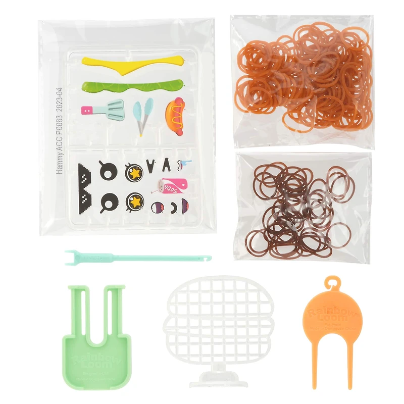Rainbow Loom® Loomies™ Hammy Rubber Band Character Kit