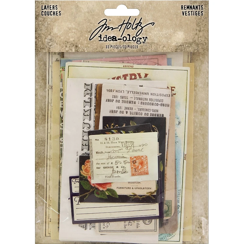 Idea-Ology Layers Remnants 33/Pkg-Paper