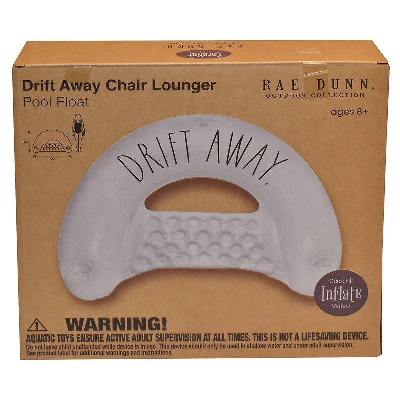 Rae Dunn Drift Away Chair Lounger
