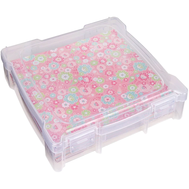 ArtBin® Essentials™ 14" x 14" Translucent Storage Box