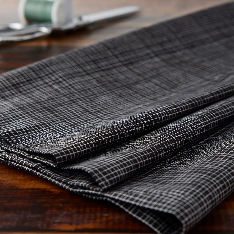 Camelot Fabrics Mixology Black Woven Cotton Home Décor Fabric