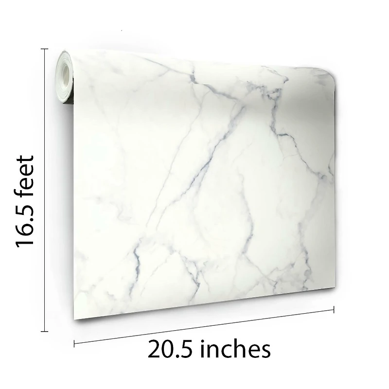 RoomMates Carrara Marble Peel & Stick Wallpaper