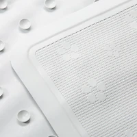 Bath Bliss White Large Bath Mat