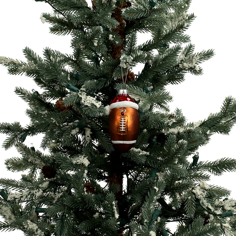 4" Football Glass Ornament by Ashland®