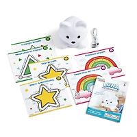 hand2mind Luna the Calming Kitty™ Breathing Buddy & Nightlight