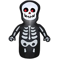 3.5ft. Airblown® Inflatable Halloween Happy Skeleton