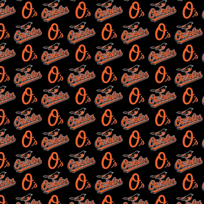 MLB Baltimore Orioles Cotton Fabric
