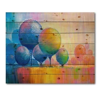 Designart - Colourful Ornamental Trees VII