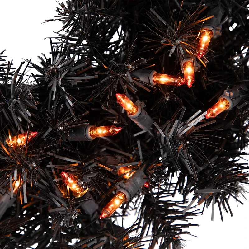 18" Lit Boo Sentiment Outdoor Halloween Sign