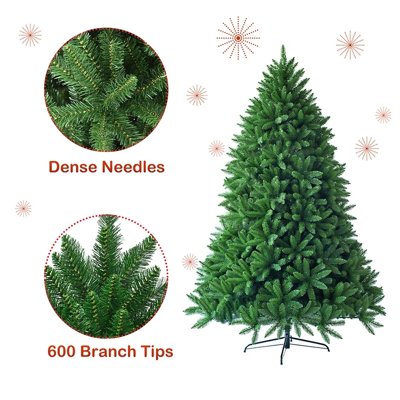5ft. Unlit Green Pine Artificial Christmas Tree
