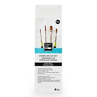 4-Piece Mixed Media Vienna Brush Set No.2 by Artist's Loft®