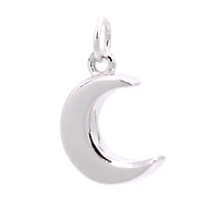 Sterling Silver Moon Icon Charm by Bead Landing™