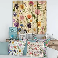 Designart - Wildflowers Floral Pattern I