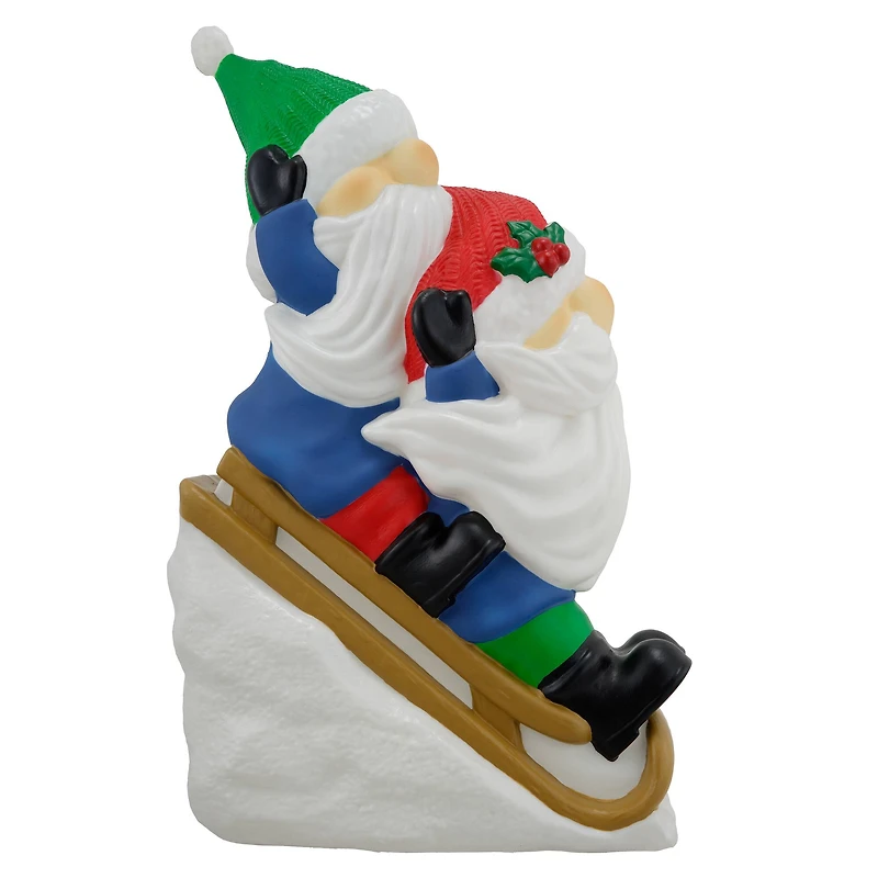 24" Lighted Sledding Gnomes Blow Mold by Ashland®