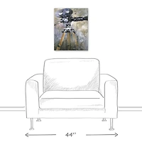 Camera Painting 16" x 20" Canvas Wall Art