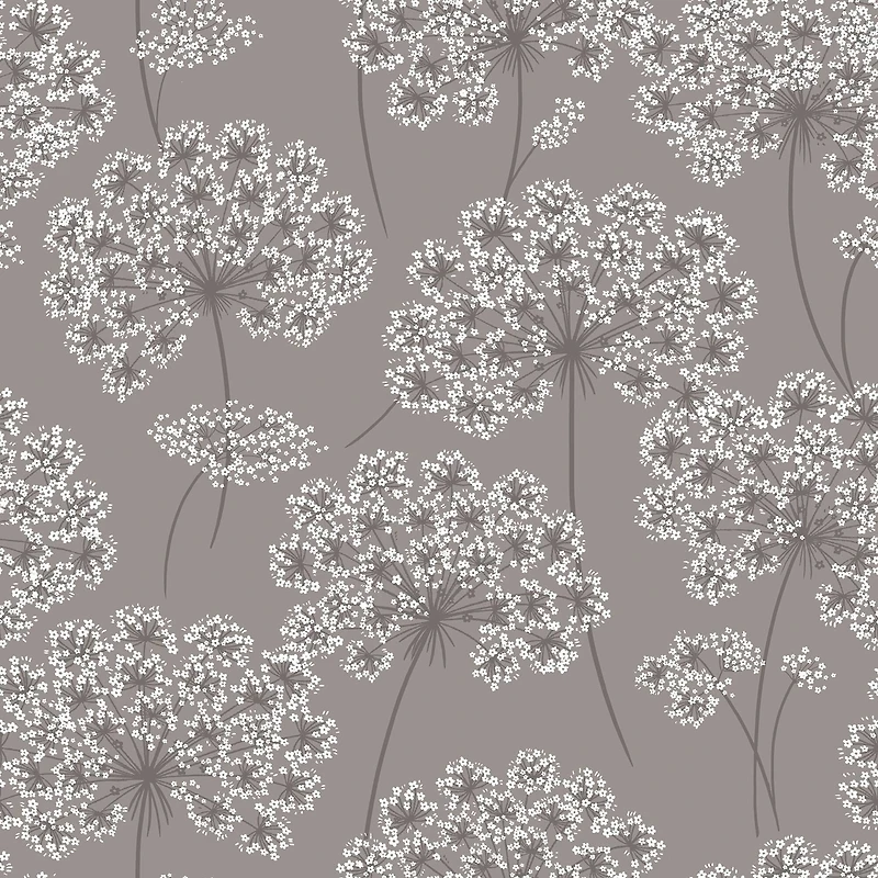 NuWallpaper Angelica Gray Peel & Stick Wallpaper