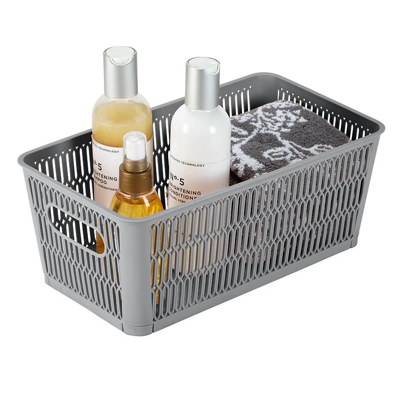 Simplify Slide 2 Stack It Small Storage Tote Baskets