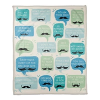 Dad Phrases Coral Fleece Blanket