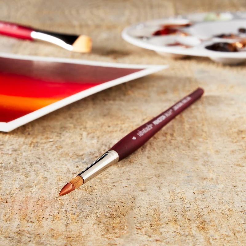 6 Pack: Princeton™ Velvetouch™ Series 3950 Long Round Brush