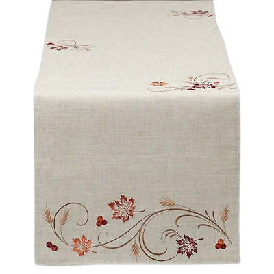 DII® 108" Autumn Wheat Table Runner
