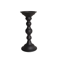 9.45" Black Metal Candle Holder by Ashland®