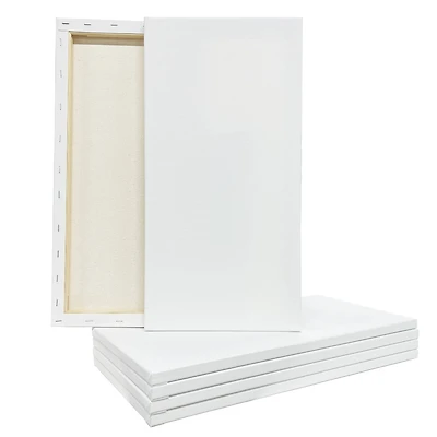 4 Packs: 6 ct. (24 total) 10" x 20" Super Value Canvas by Artist's Loft®