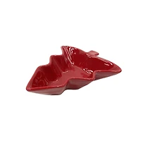 7" Red Tree Plate by Makery™