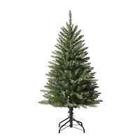 4ft. Pre-Lit Dumont Fir Artificial Christmas Tree, Warm White LED Lights