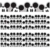 Eureka Mickey Mouse® Throwback Peeking Mickeys Extra Wide Deco Trim® Set