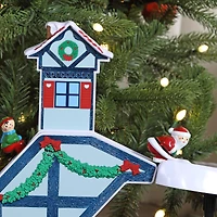 Mr. Christmas 47" Animated & Musical Santa's Ski Slope