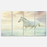 Designart - Fantasy White Horse
