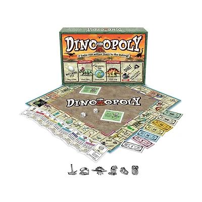 Dino-Opoly Board Game