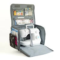 Everything Mary Gray & Red Floral Rolling Tote