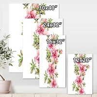 Designart - Bouquet of Pink and Purple Flowers II