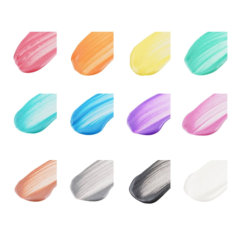 Metallic Washable Paint Pots, 12ct. by Creatology™