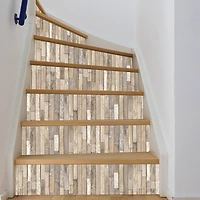 InHome Weathered Plank Barn Peel & Stick Wallpaper