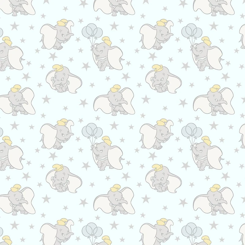 Disney® Dumbo Star Nursery Cotton Fabric