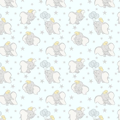 Disney® Dumbo Star Nursery Cotton Fabric