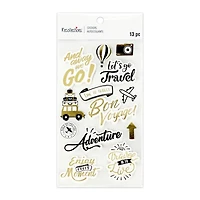 Travel Phrase Dimensional Stickers by Recollections™