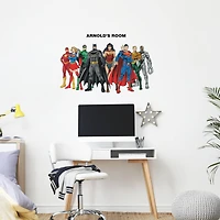 RoomMates Justice League Peel & Stick Giant Wall Decal Set with Alphabet​