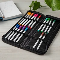 8 Pack: Black Empty Markers Case by Artist's Loft™