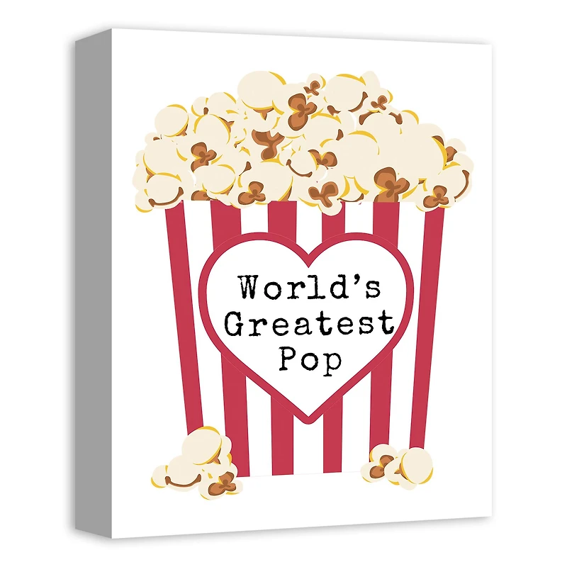 World's Greatest Pop Canvas Wall Art