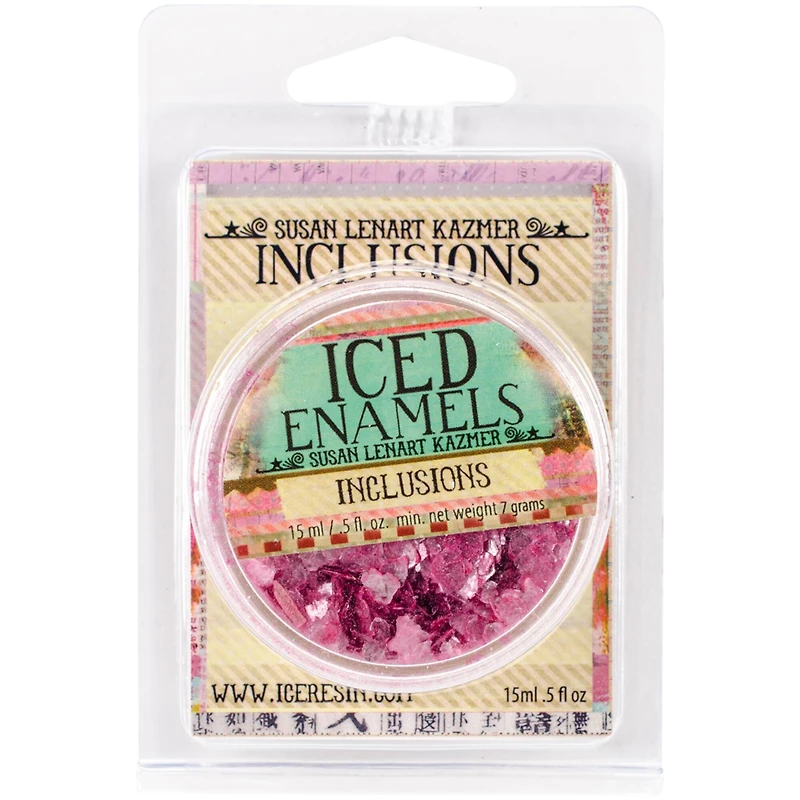 Ranger Iced Enamels Inclusions Shattered Mica, 0.5oz.